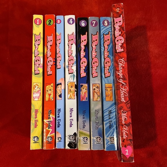 8 Vintage “Peach Girl” by Miwa Ueda Manga Novels - Picture 3 of 11